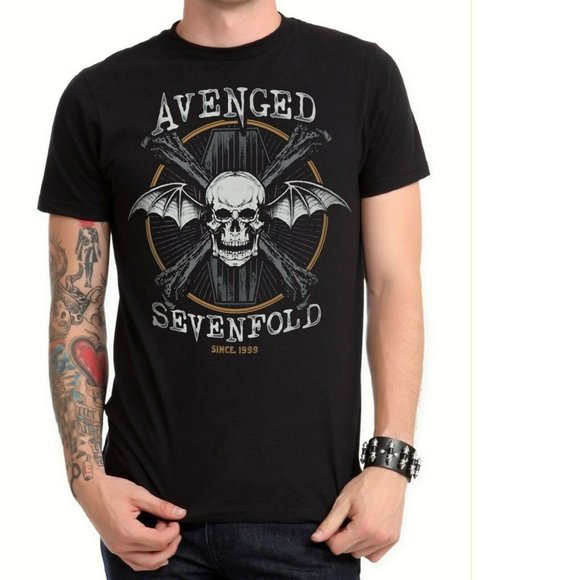 Avenged Sevenfold Since 1999 A7X metal hard rock Official T-Shirt 3XL NWT - Picture 1 of 2